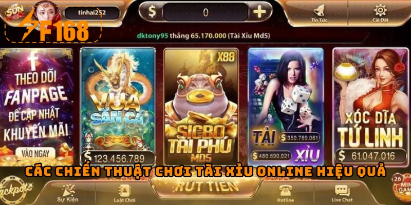 Các chiến thuật chơi tài xỉu online hiệu quả